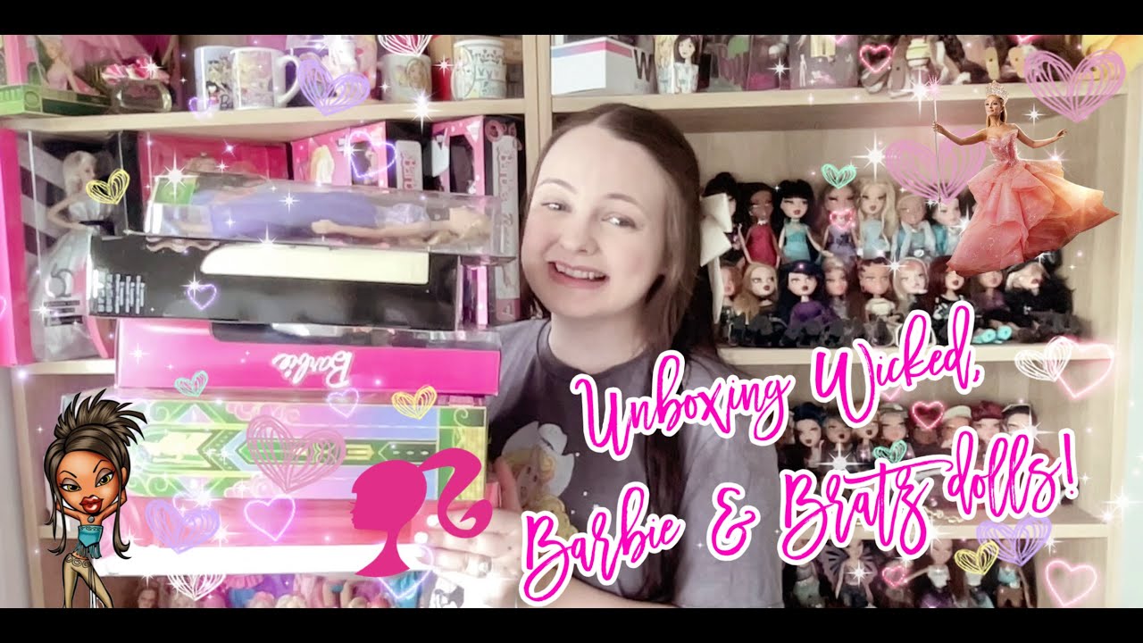 Распаковка кукол! Wicked, Barbie и Bratz!
