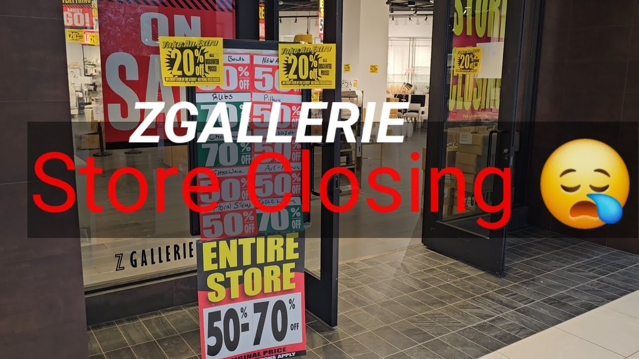 ZGALLERIE STORE CLOSING 😪 | FINAL 10 DAYS