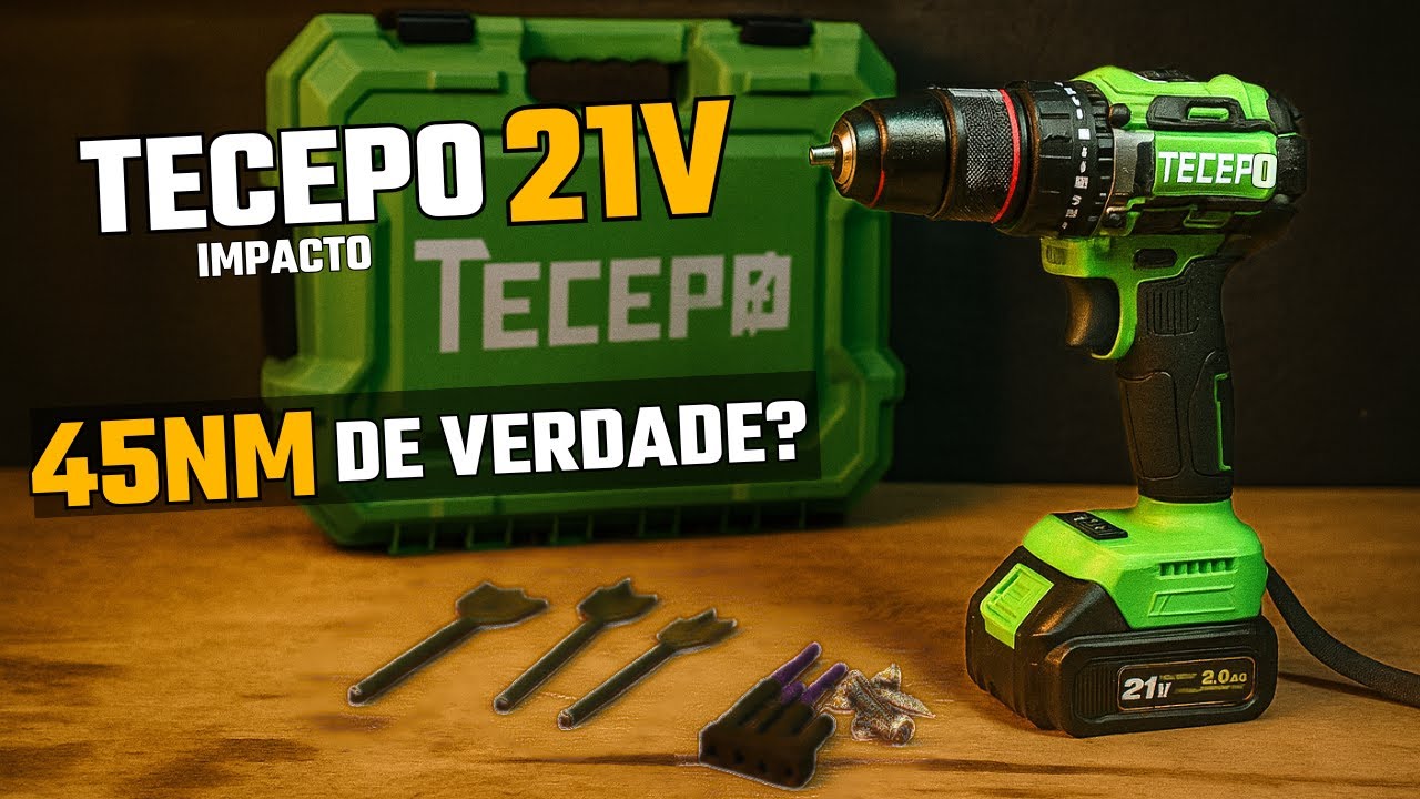 TECEPO 21V &eacute; boa mesmo? Review sincero