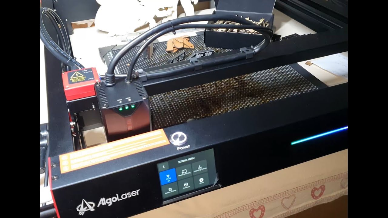 AlgoLaser Delta 22W - Test solidního vybaveného laseru/gravírovačky - 1