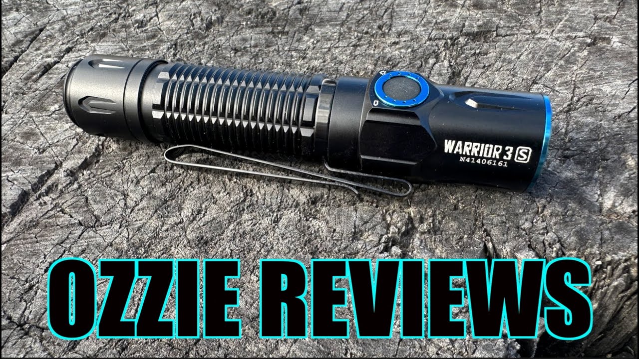 Olight Warrior 3s Torch / Flashlight (with testing)