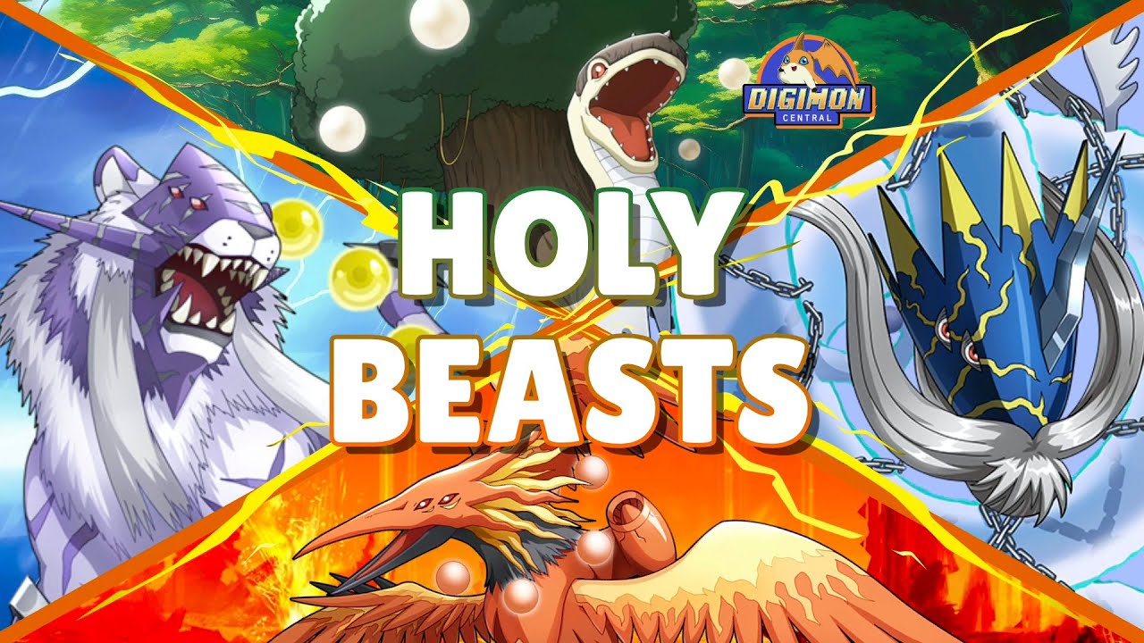 4 Holy Beasts Digimon