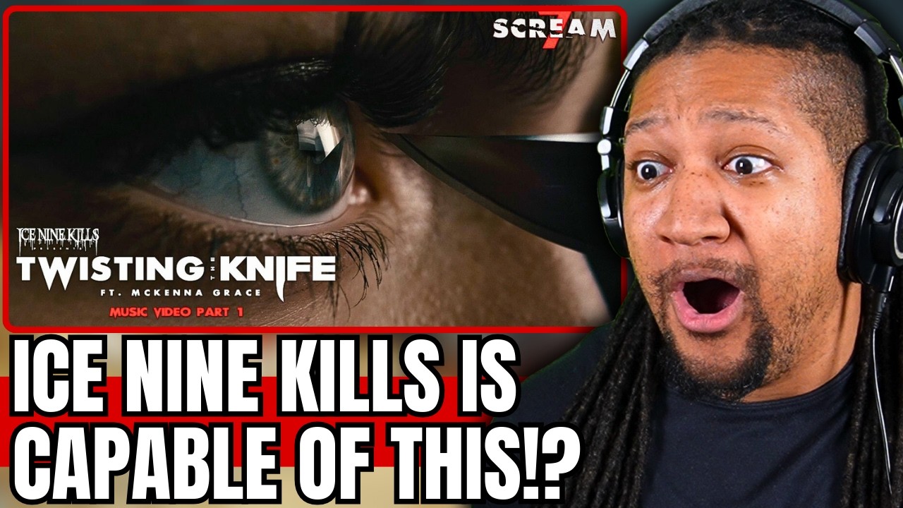 WIDD РЕАКЦИЯ: Ice Nine Kills - Twisting The Knife (Официальное видео) | Смотрю впервые!
