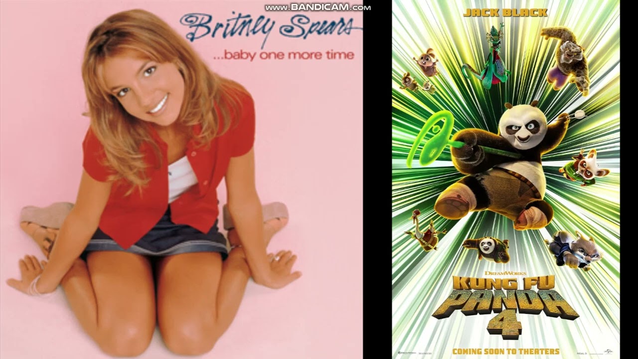 Baby One More Time but it's a duet between Britney Spears and Jack Black
