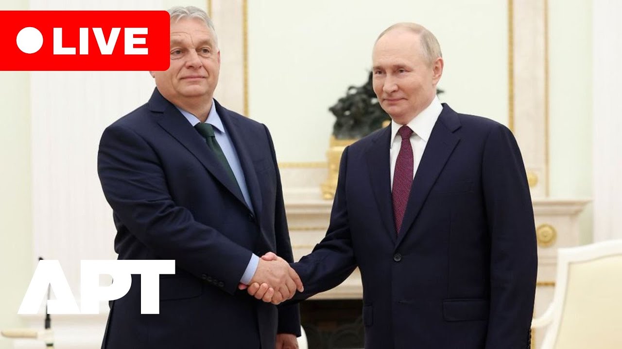 LIVE | Putin Hosts Hungary&rsquo;s Orban at Kremlin for High-Level Talks on Energy and Security | APT