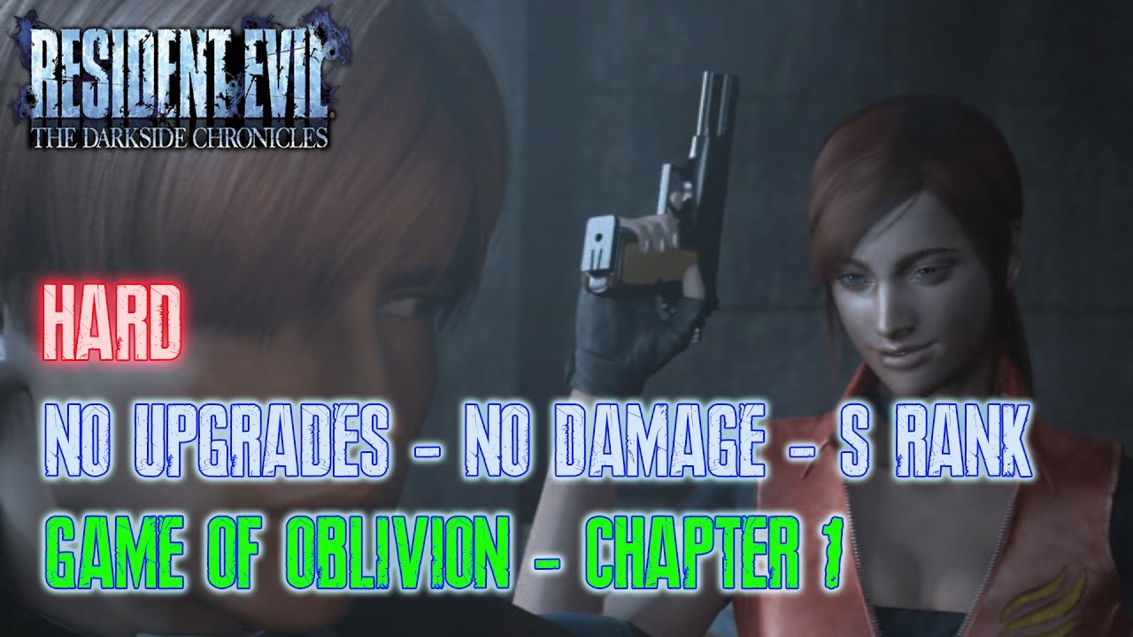 Resident Evil: The Darkside Chronicles Perfect - Hard - S Rank - Game of Oblivion - Chapter 1