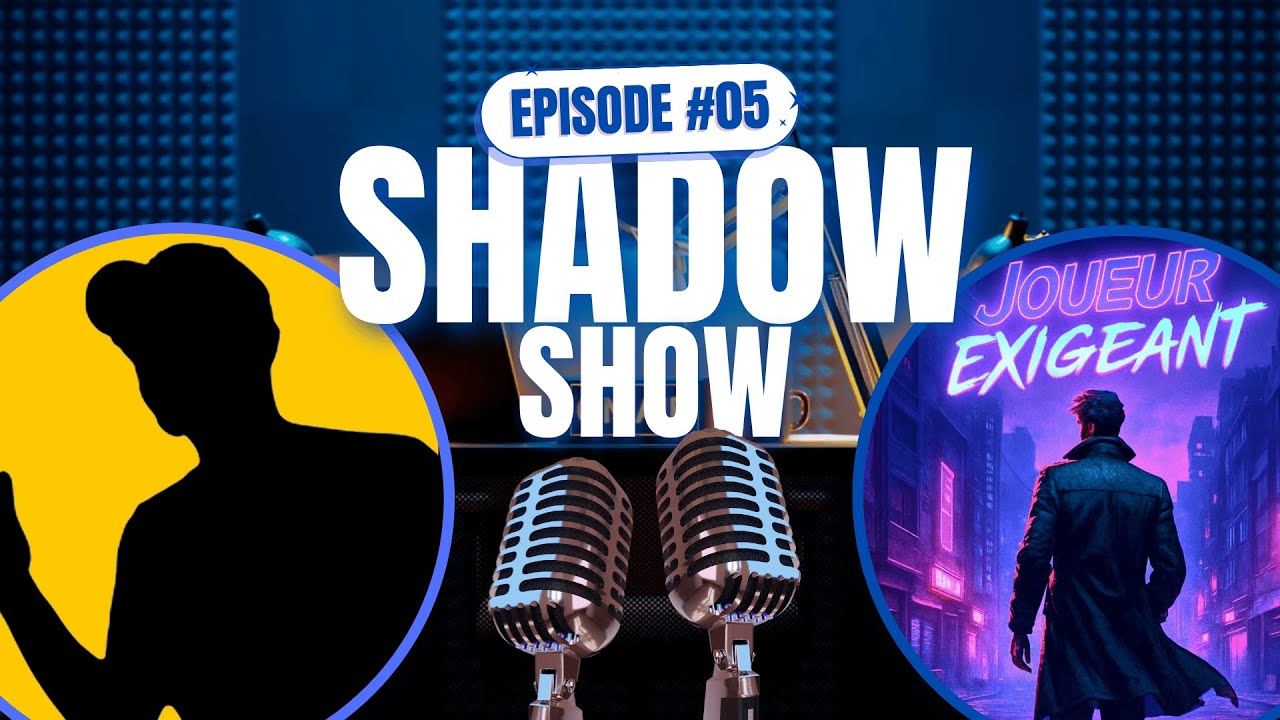 Joueur Exigeant 🎮 l'interview dans le Shadow Show🎙️focus sur le phénomène montant du YouTube Gaming