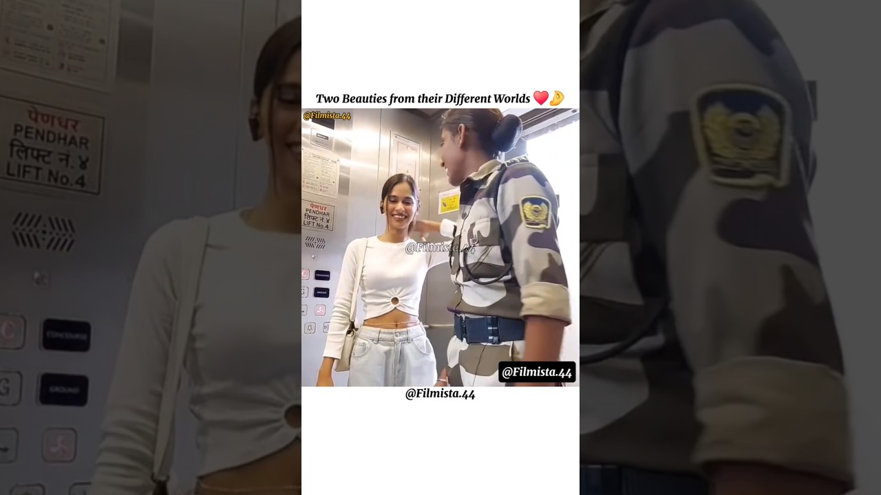 two beauties in One frame &hearts;️🤌#filmista #india #beauty #shortfeed #shorts