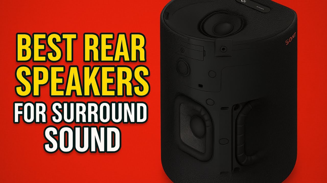Top 5 Best Rear Speakers for Surround Sound