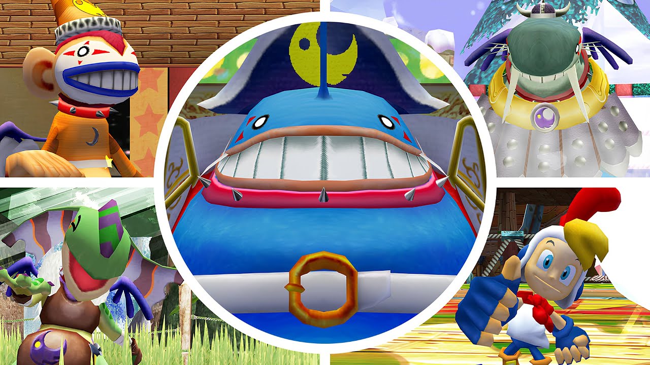 Billy Hatcher and the Giant Egg - All Bosses + Ending