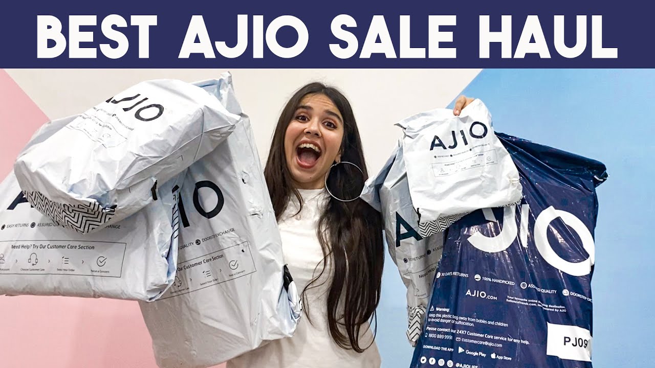 *BEST* Ajio Sale Haul 2020! Upto 80% Off Huge Online Shopping Spree | Heli Ved