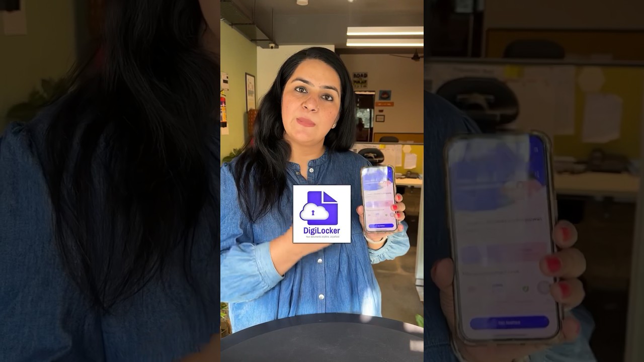 Keep Documents SAFE with DigiLocker ✅ #shorts