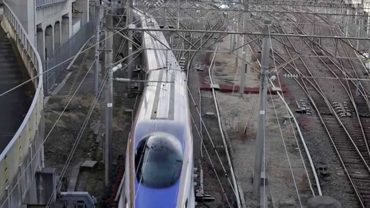 北陸新幹線をインドアビューする