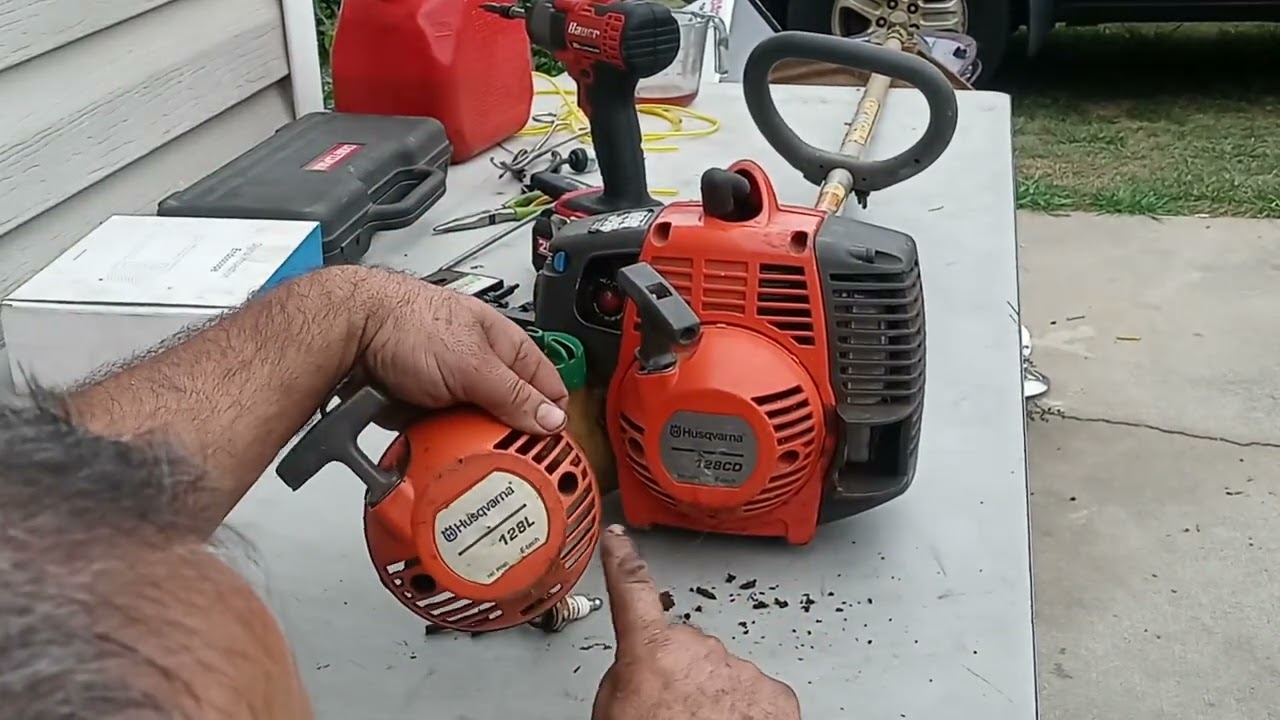 RDMJ.128L HUSQVARNA DESBR OZADORA COMO DIAGNOSTICAR CON ARRANCADOR BARRIDO ( MALO)