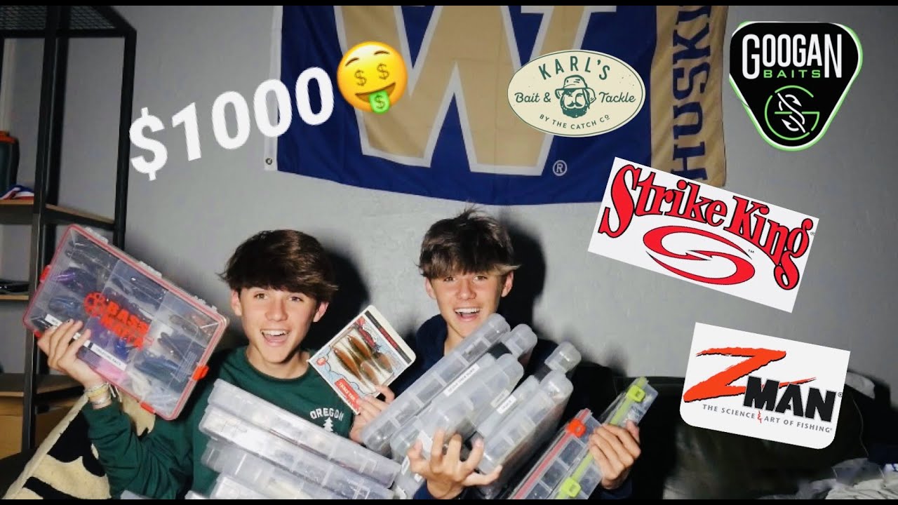 $1000 TACKLE COLLECTION