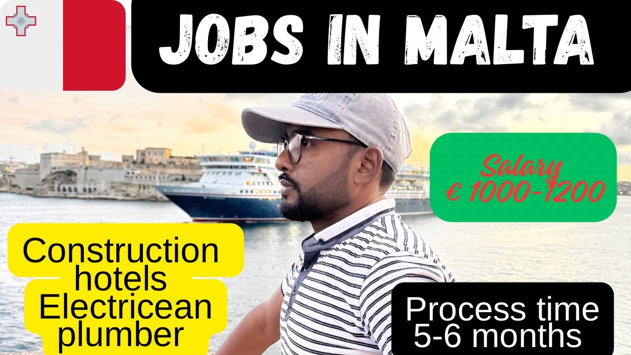 How to apply job in Malta | how to find jobs in Europe | jobs in Malta 🇲🇹