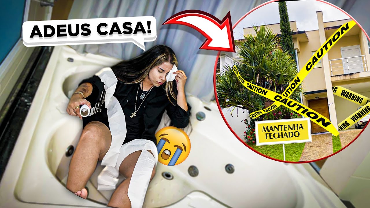 FLAGREI A LARISSA CHORANDO MUITO! *Fomos expulsas de casa*