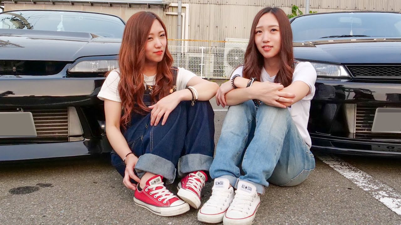 車好き女子！23歳美人双子姉妹の愛車はシルビアS15とS14。