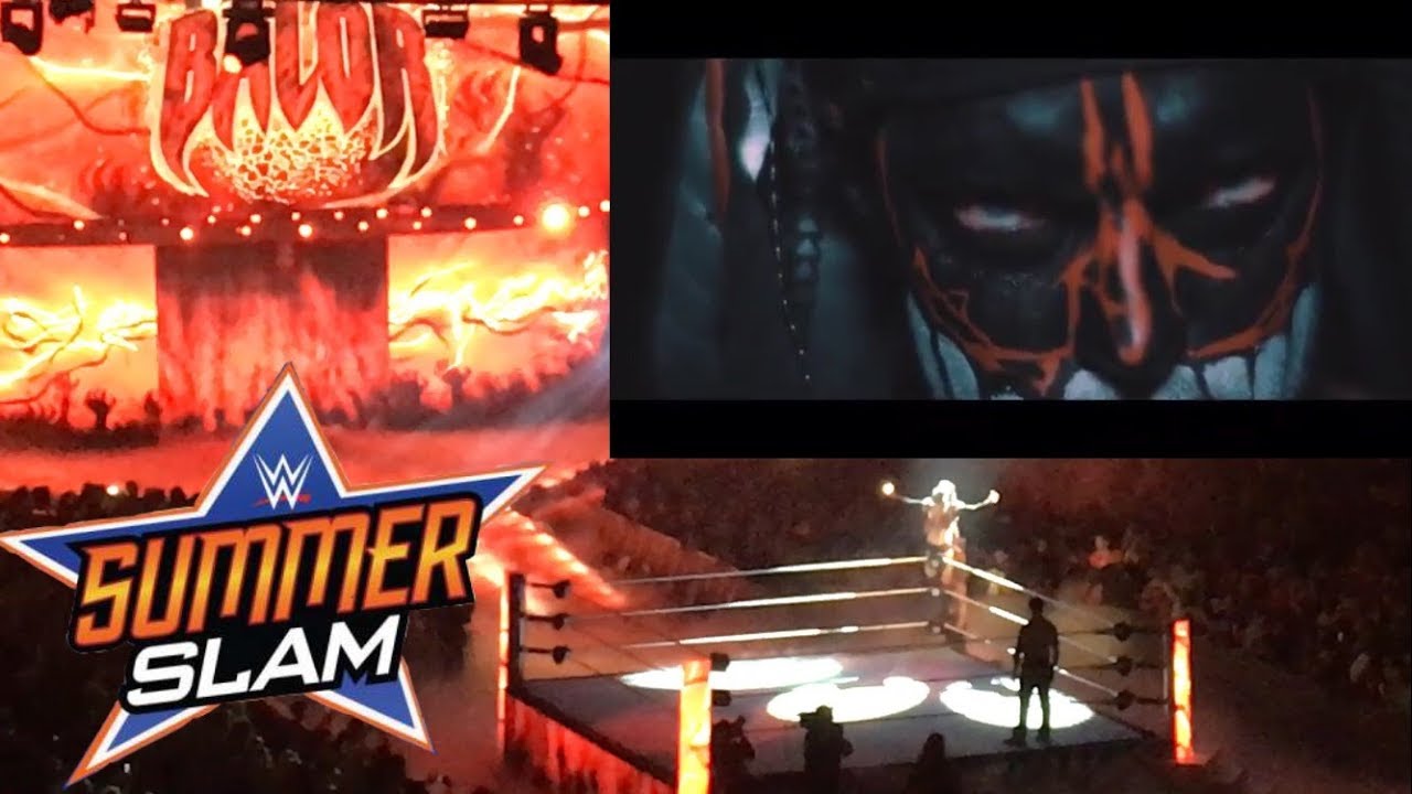 WWE Finn Balor Demon King SummerSlam Return Full Entrance (1080p)