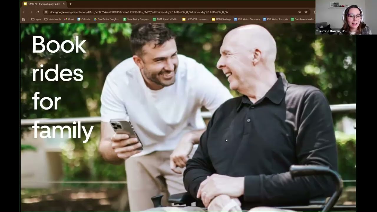 Transportation Equity Lunch & Learn Series: Uber Caregiver December, 2025