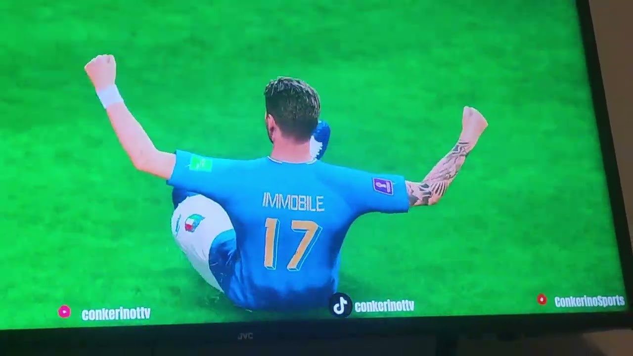 Italia VS Francia final recreada en PS5 