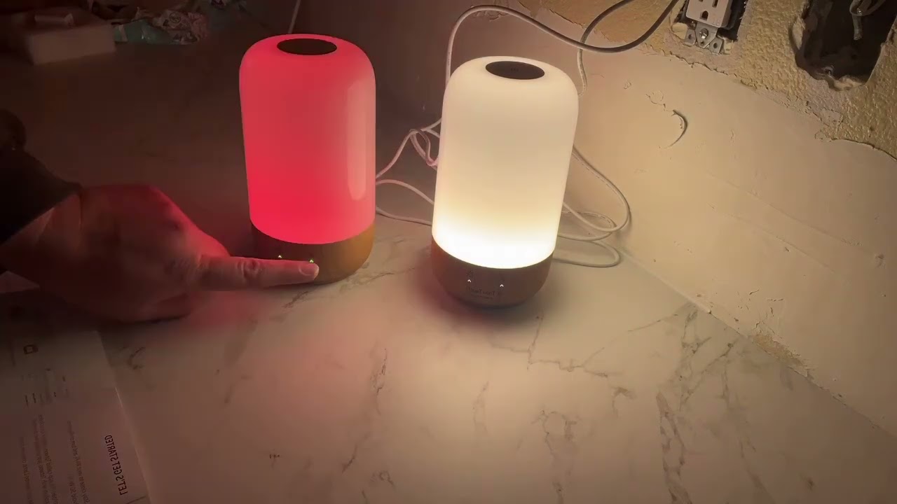 Unboxing and set up of the Tikkitouch Long Distance Touch Couple Lamps!
