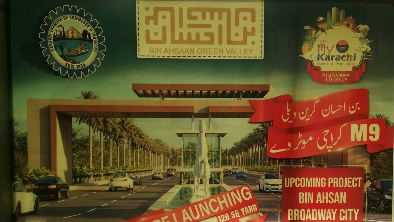 120 Sq Yards Plot For Sale in Karachi | Bin Ahsan Green Vally | Investment Opportunity