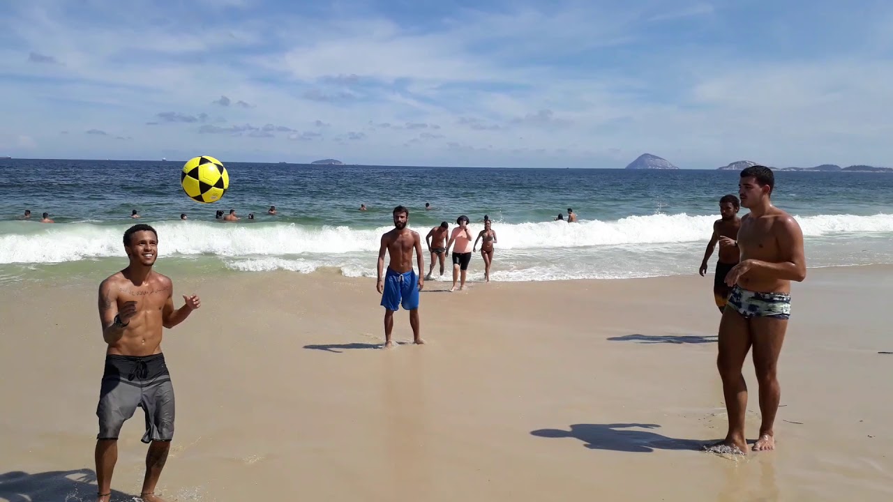 Brazil Beach Footvolley Freestyle  (here Rio)