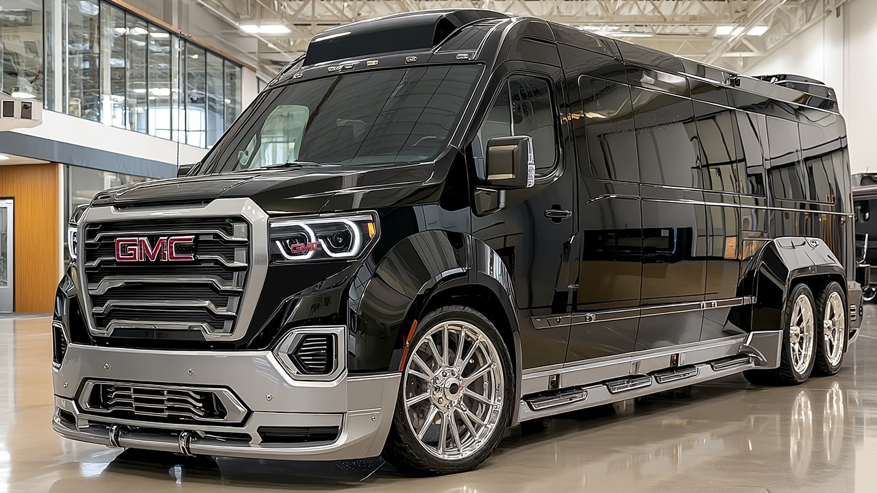 2026 GMC Savana GTX 380 Grand Cruiser — роскошный внедорожник, потрясший мир фургонов!