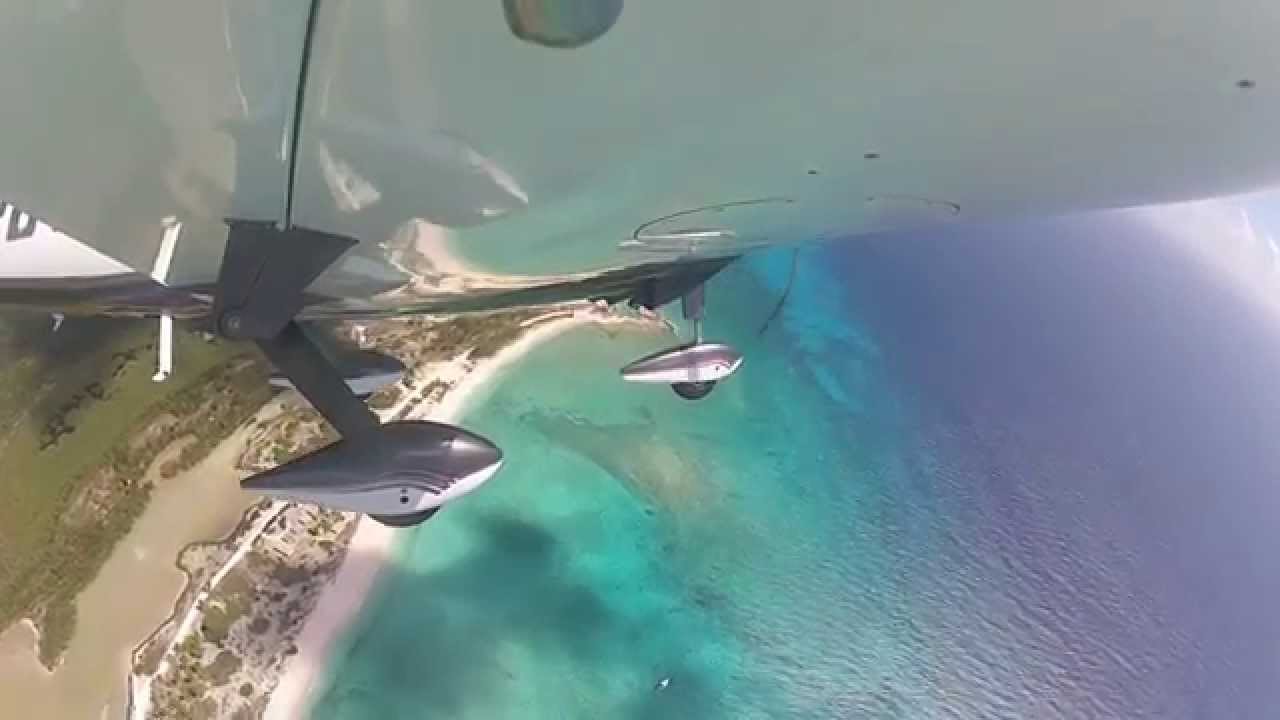 Arriving Pittstown Point Landing Crooked Island Bahamas