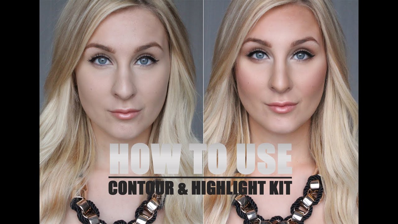 HOW TO USE - Contour & highlight kit
