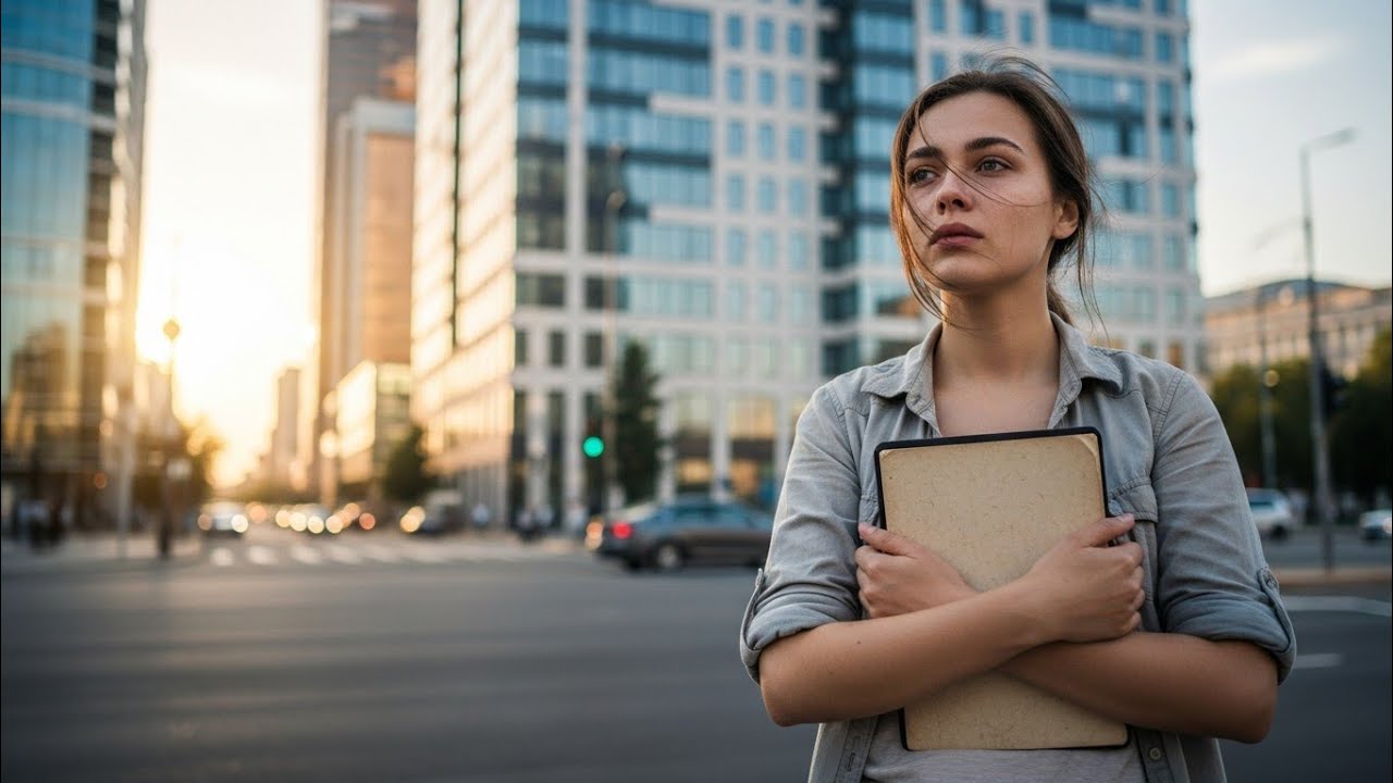 Rejected Poor Girl Waited Outside an Office—CEO’s One Decision Changed Her Life Forever