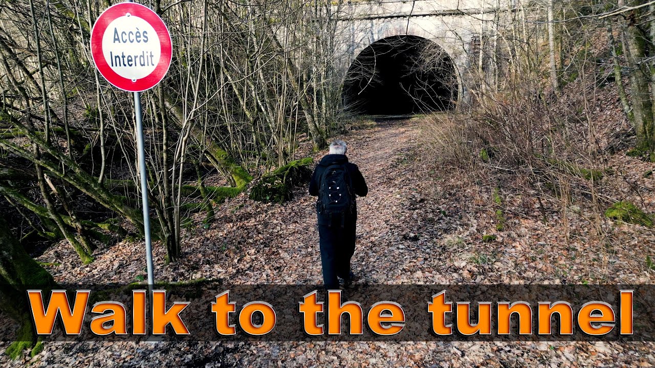 Walk to the tunnel. Ardennes Belgium |4K| Outdoor Travel
