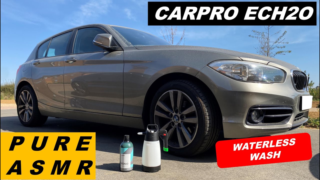Pure ASMR: Carpro ECH2O Waterless Car Wash - BMW 1 Series Exterior Detail - Auto Detailing