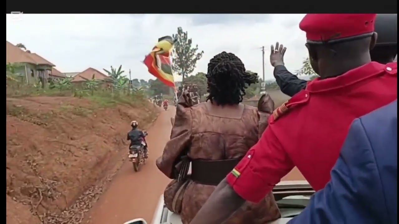 Heading to Lwengo Masaka for our rally
