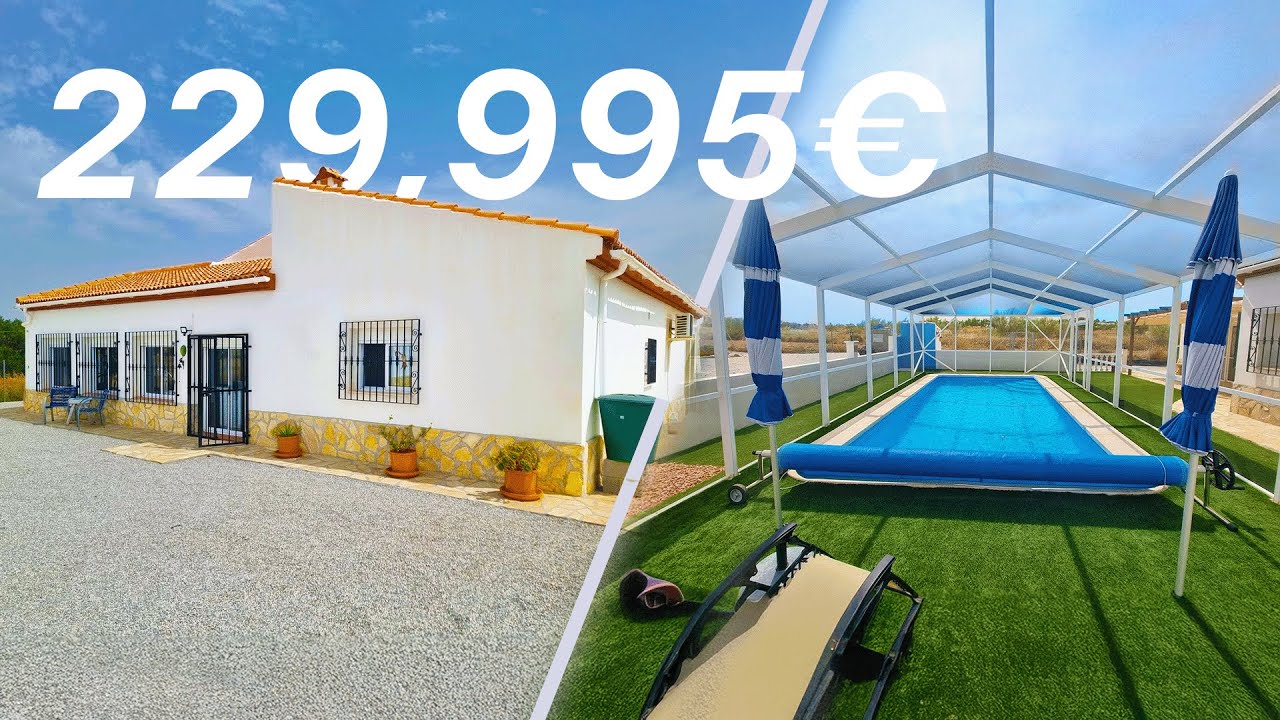 Exquisite Spanish Countryside Villa with Covered Private Pool in Almeria, Spain | For Sale | A1440
