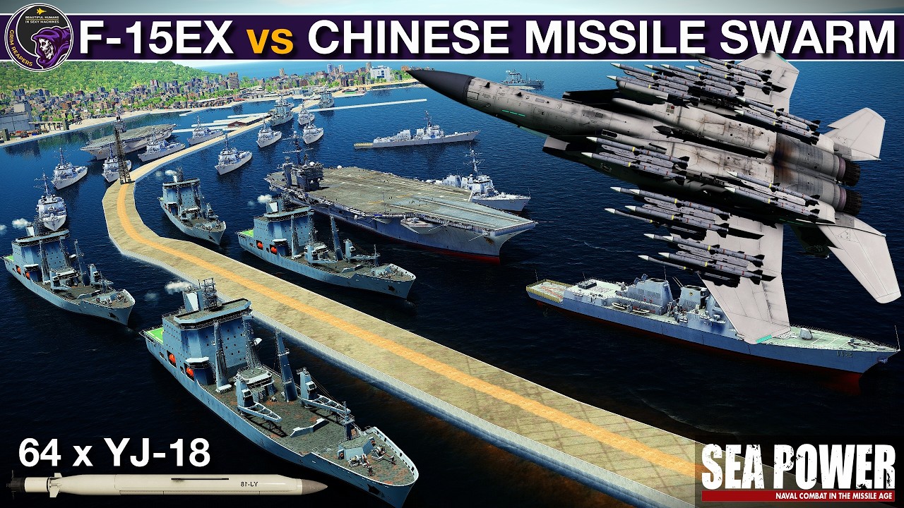 Could F-15EX Defend US From Chinese Supersonic Missile Swarm As Part Of Golden Dome? | Sea Power