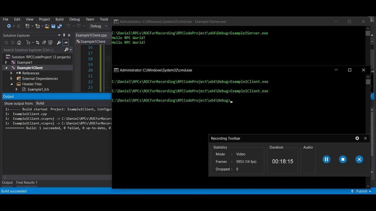 C++ Code for RPC Server & Client - CodeProject