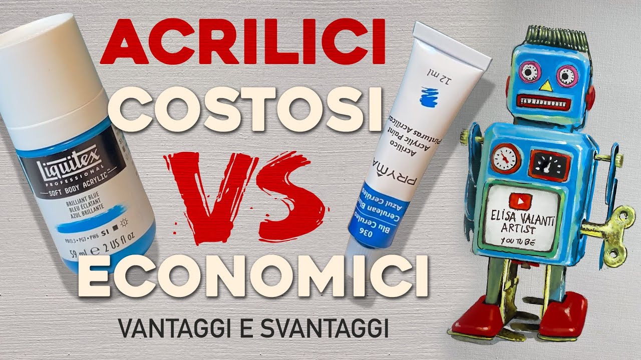 Colori Acrlici LIQUITEX SOFT BODY versus Colori Acrilici X