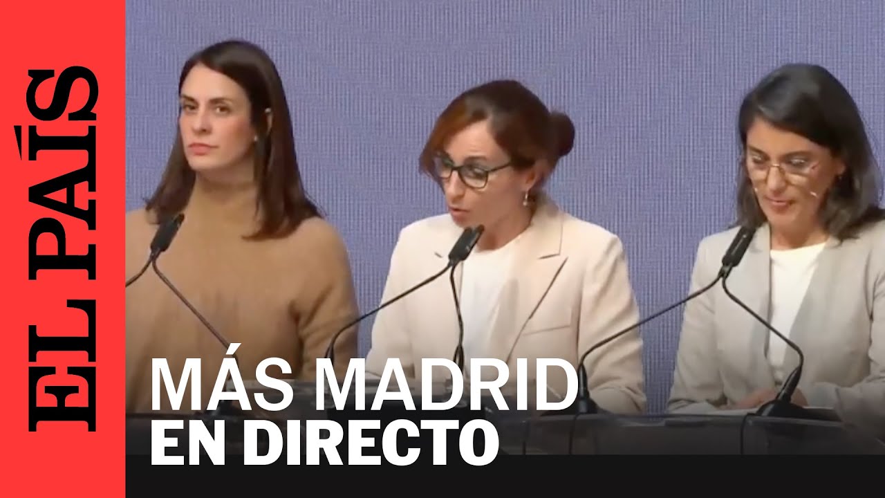 DIRECTO | Mónica García, Rita Maestre y Manuela Bergerot (Más Madrid) comparecen por el caso Errejón
