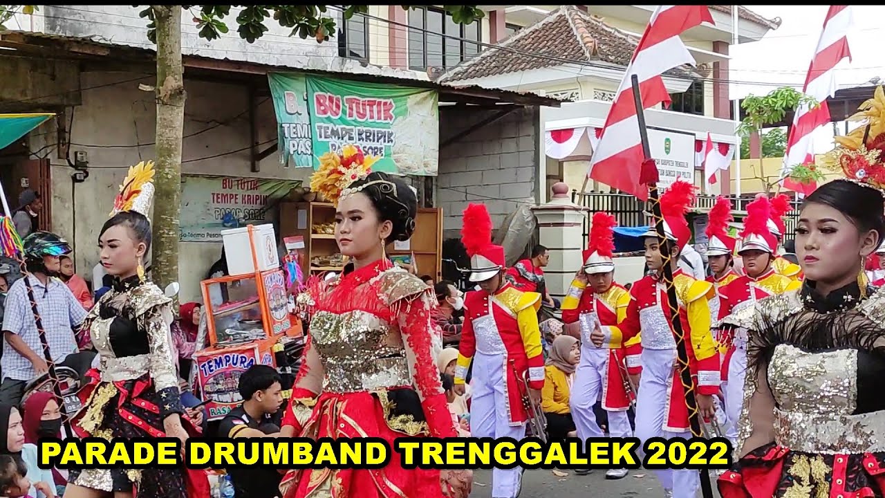 Kumpulan Penampilan Parade Drumband TingkaT SD di Kabupaten Trenggalek 2022