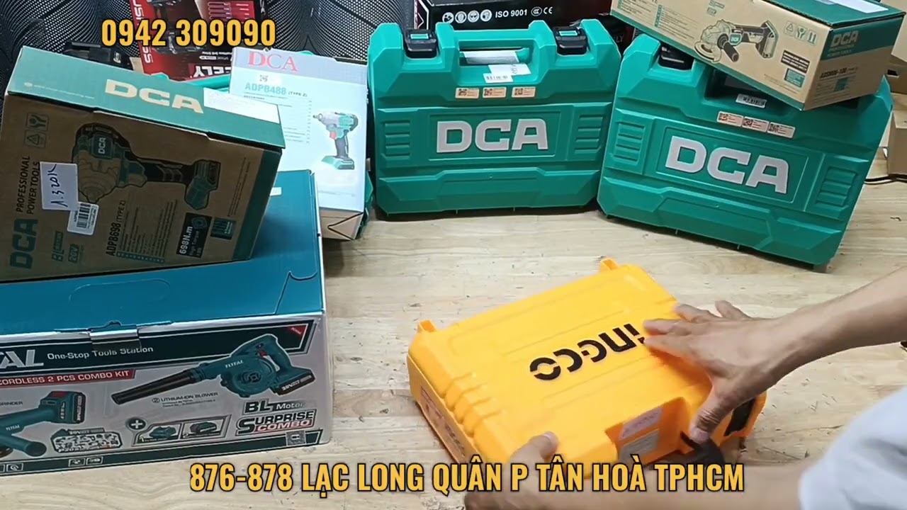 Mùng 7 lên hàng khuyến mãi DCA, Wadfow, Total