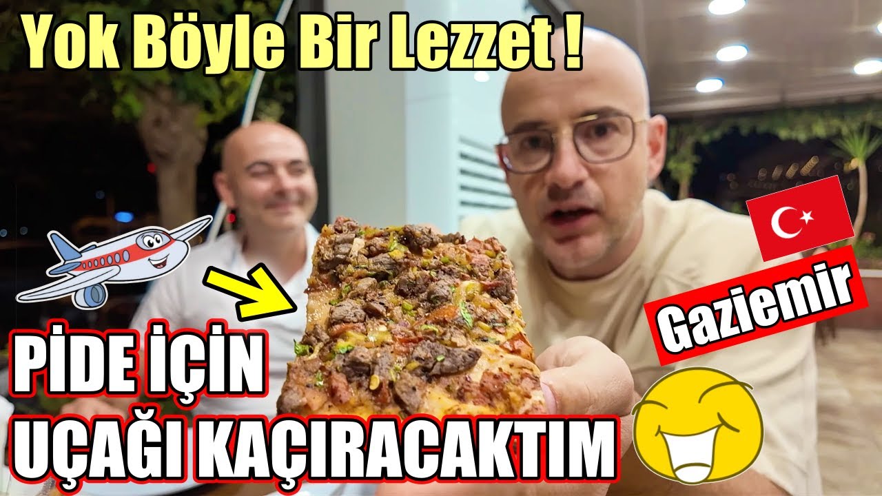 Pide İçin Uçağı Kaçıracaktım😂 İzmir'de Arkadaşım Ağırladı🇹🇷