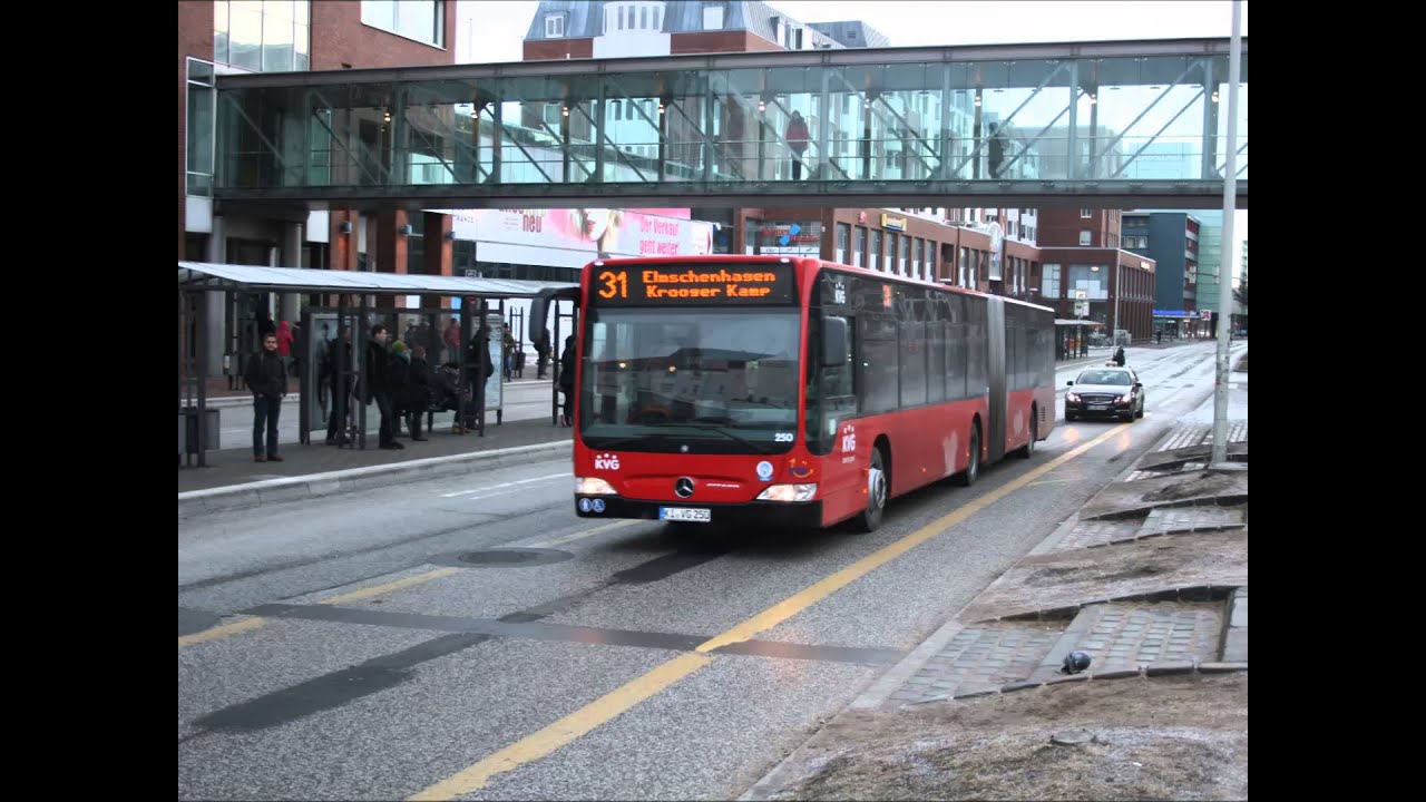 [Sound] Mitfahrt in einen Mercedes-Benz Citaro Facelift G der KVG Kiel