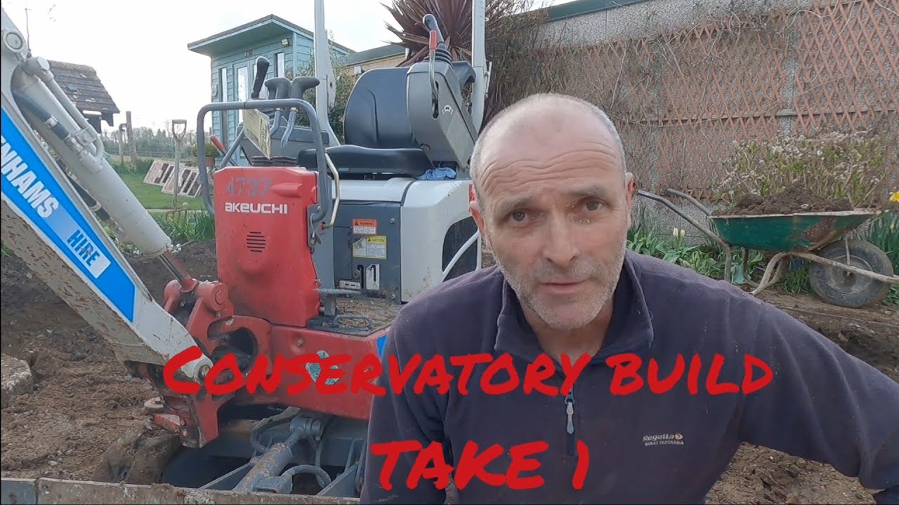 Building a conservatory from start to finish #building #groundwork
