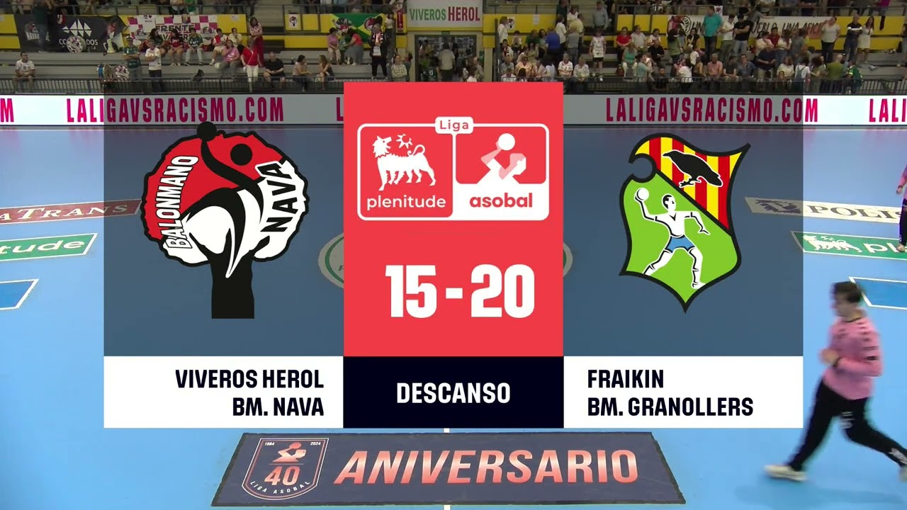 35ª Liga Plenitude J29: Viveros Herol BM. Nava - Fraikin BM. Granollers 32-37