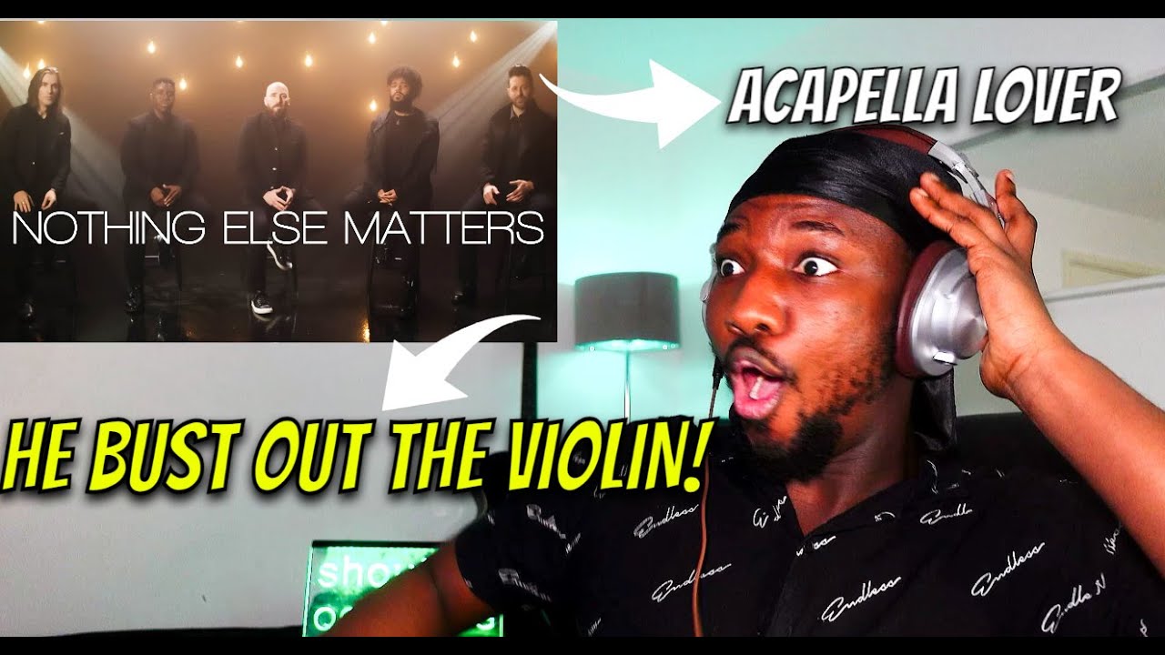 Nothing Else Matters - Metallica (акапелла) VoicePlay при участии J.NONE «REACTION»