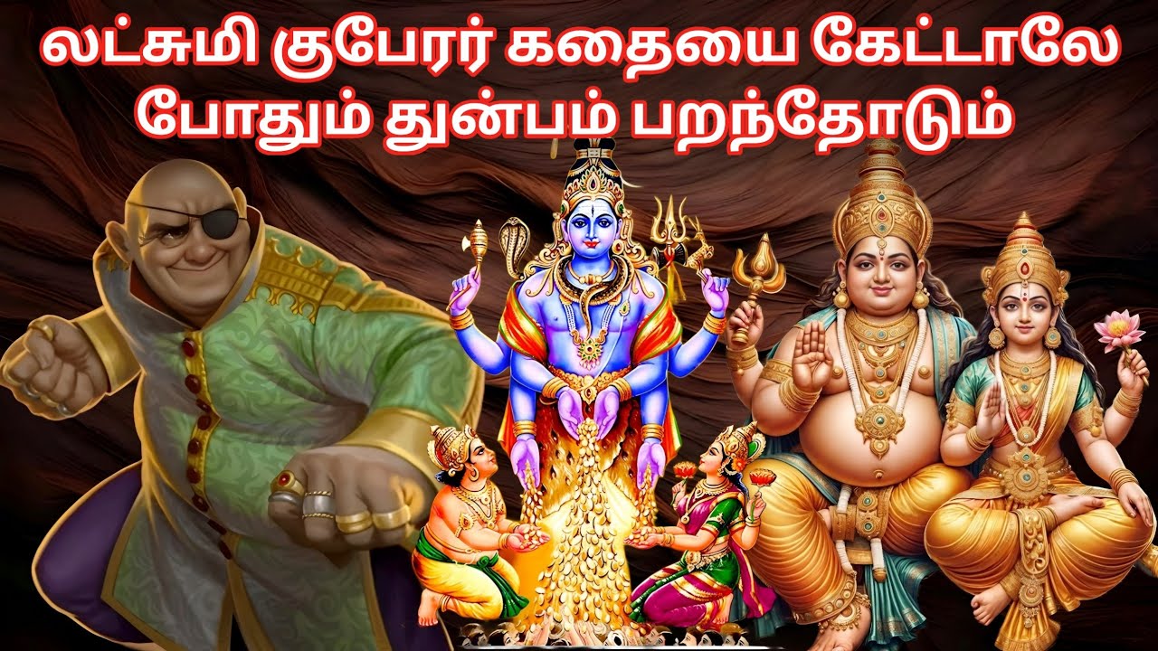 லட்சுமி குபேரர் கதையை கேட்டாலே துன்பம் பறந்தோடும் | Lakshmi kuber story | Kuber laxmi mata story