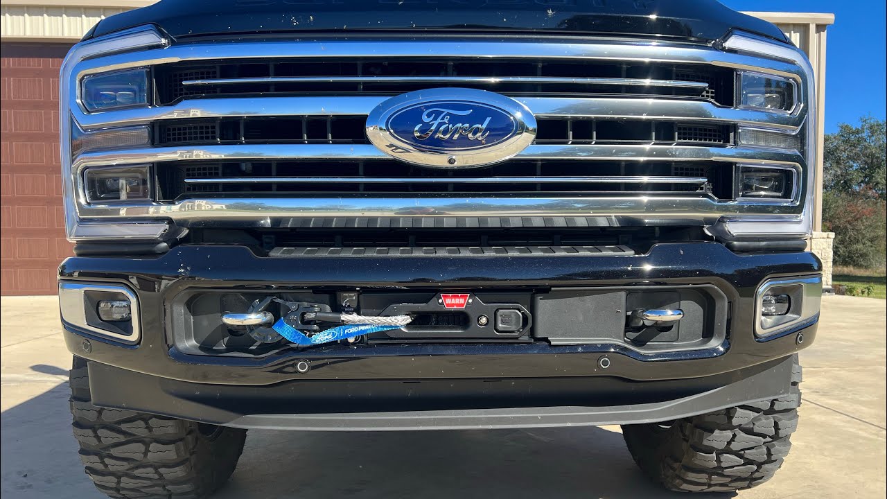 2024 Ford F350 Limited Super Duty Build.. Lift, Airbags, fuel tank, and High Output Powerstroke