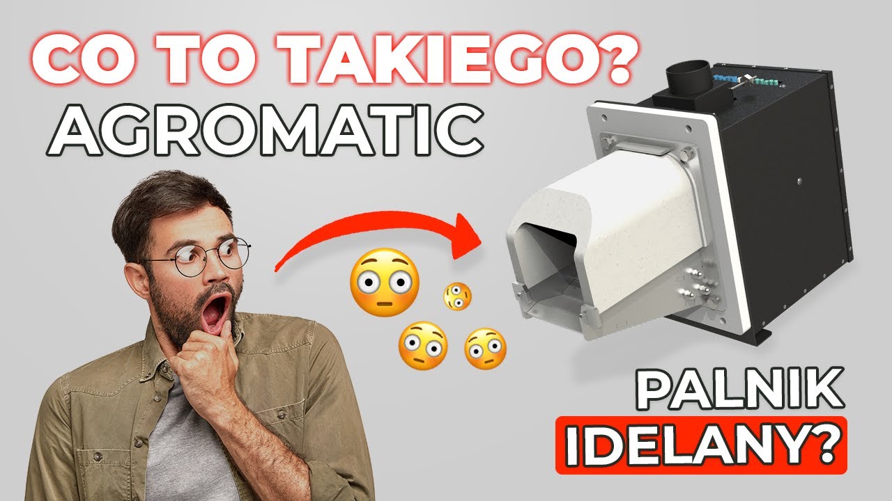 Spala pestki, łupiny, pelet ze słomy - poznaj palnik AGROMATIC na biomasę! 🔥- odc. 199 Dobrekotly.pl